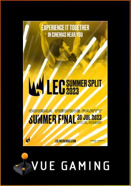 League Of Legends EMEA Championship 2023 Summer Split Finals (Vue Gaming)