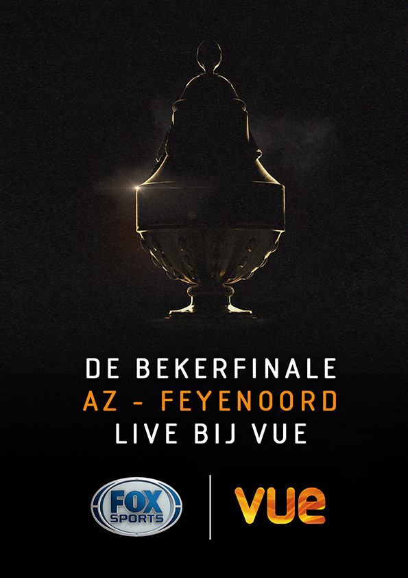 stilte In In de omgeving van KNVB Bekerfinale: AZ - Feyenoord (Vue Sports) - Vue Cinemas